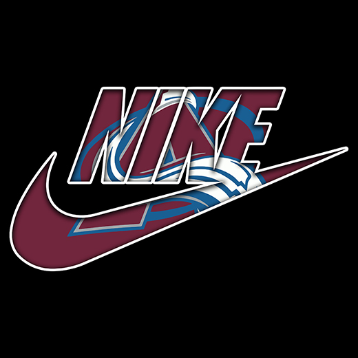 Colorado Avalanche Nike logo iron on paper